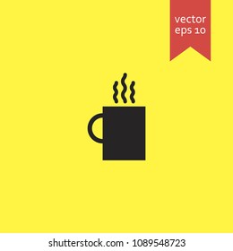 coffee cup. coffee cup icon. sign design. Vector EPS 10.