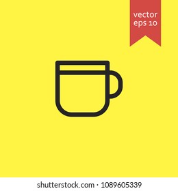 coffee cup. coffee cup icon. sign design. Vector EPS 10.