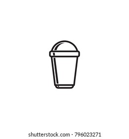 coffee cup icon. sign design