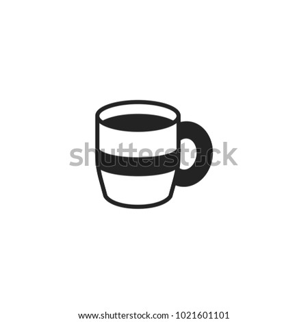 coffee cup icon. sign design