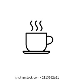 coffee cup icon. cup a coffee sign and symbol