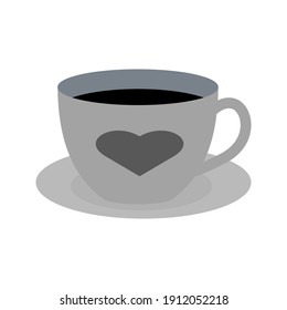 coffee cup icon. coffee sign. vector illustration
