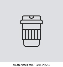 Coffee cup icon sign vector,Symbol, logo illustration for web and mobile