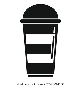 Kaffeetasse Symbol einfache Vektorgrafik. Restaurant Espresso. Heißgetränk