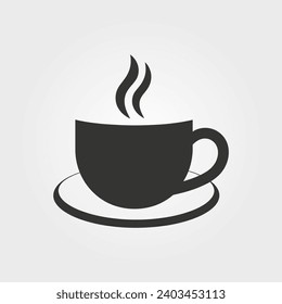Coffee cup icon - Simple Vector Illustration