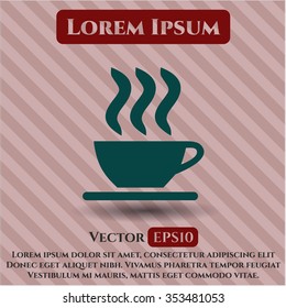 Coffee Cup icon or symbol