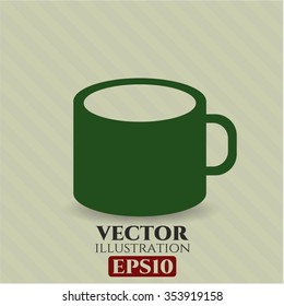 Coffee Cup icon or symbol
