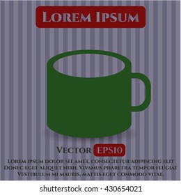 Coffee Cup icon or symbol