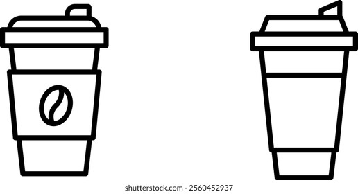 "Coffee Cup Icon - Symbol of Beverage, Relaxation, and Morning Routine"