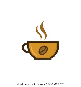  coffee cup icon symbol vector. Flat Design