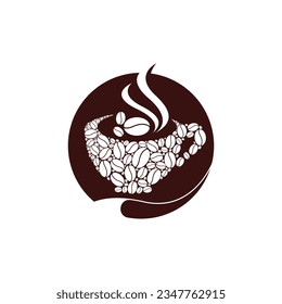 Coffee Cup icon And Symbol Vector Template Illustration