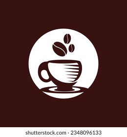 Coffee Cup icon And Symbol Vector Template Illustration