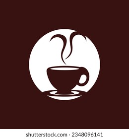 Coffee Cup icon And Symbol Vector Template Illustration