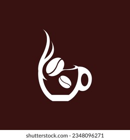 Coffee Cup icon And Symbol Vector Template Illustration