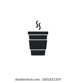 Coffee Cup icon symbol vector illustration isolated on white background