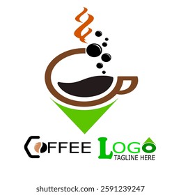coffee cup icon tagline here