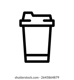 Coffee Cup Icon Take Away Drink