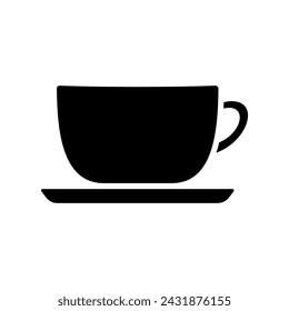 Coffee cup icon. Cup of tea. Vector illustration