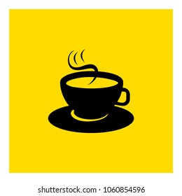 coffee cup icon vector