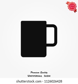 coffee cup icon vector
