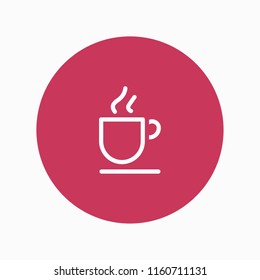 coffee cup icon vector