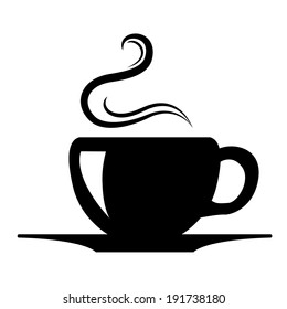 Coffee Cup Icon- vector