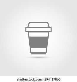 Coffee cup icon - Vector