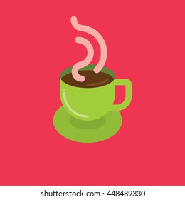 Coffee Cup Icon Vector