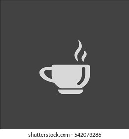 Coffee cup icon vector
