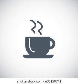 coffee cup icon. vector.