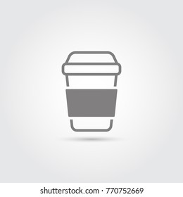 Coffee cup icon - Vector