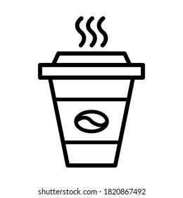 Coffee cup icon vector design template