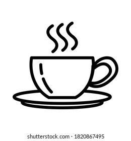 Coffee cup icon vector design template