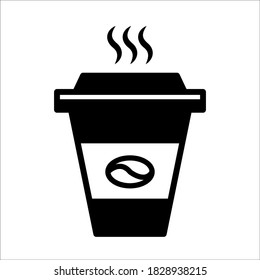Coffee cup icon vector design template