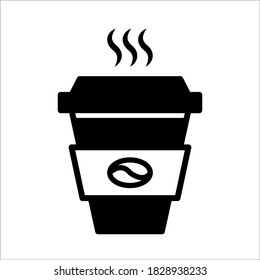 Coffee cup icon vector design template