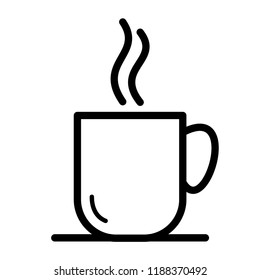 Coffee Cup Icon Vector. EPS 10.