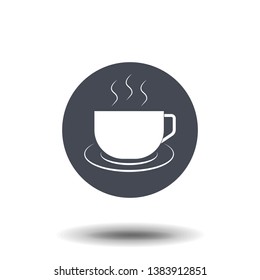 coffee cup icon vector EPS10