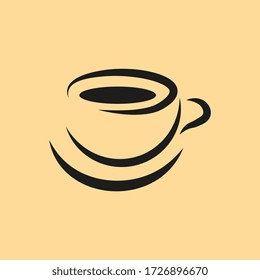 Symbol für den Kaffeetassen
