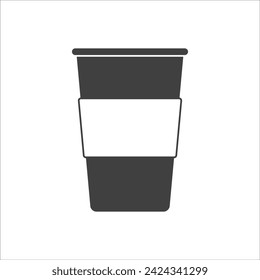 Icono de taza de café. Vector. Esp