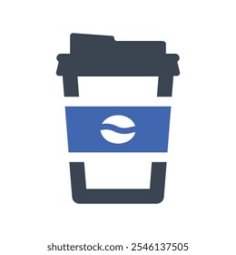 Coffee cup Icon, Vector graphics