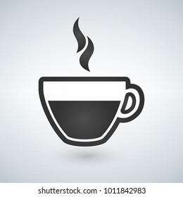 Coffee Cup Icon Vector Illustration.