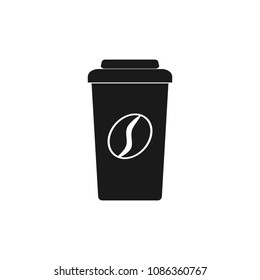 Coffee cup icon. Vector illustration.