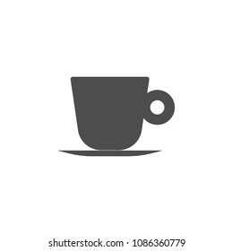 Coffee cup icon. Vector illustration.
