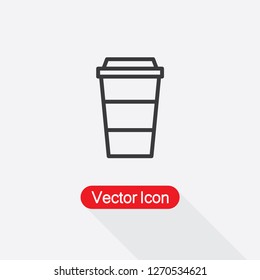 Coffee Cup Icon Vector Illustration Eps10