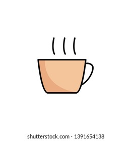 coffee cup icon vector illustration