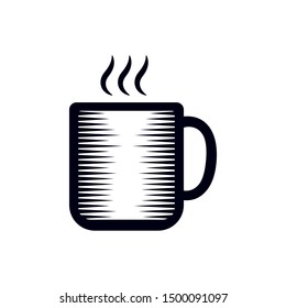 Coffee cup icon. Vector illustration