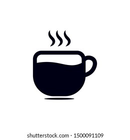 Coffee cup icon. Vector illustration