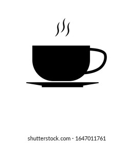 Coffee cup icon. Vector illustration. on a white background. eps 10