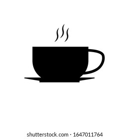 Coffee cup icon. Vector illustration. on a white background. eps 10