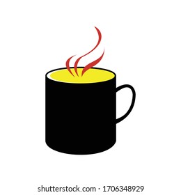 Coffee cup icon. Vector Illustration